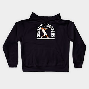 Casey Schmitt Happens Kids Hoodie